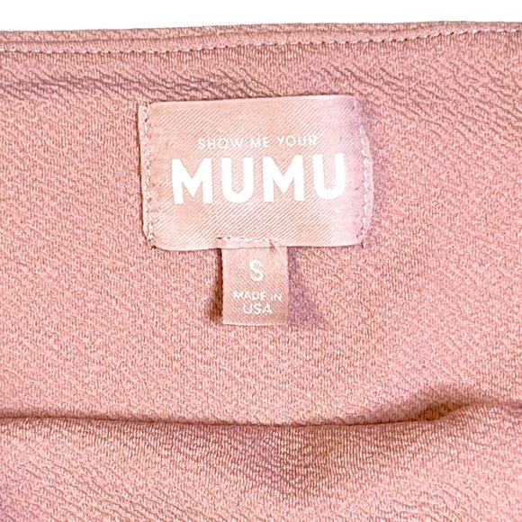 Show Me Your Mumu Dory Bodysuit in Dusty Pink Size Small - Picture 5 of 11